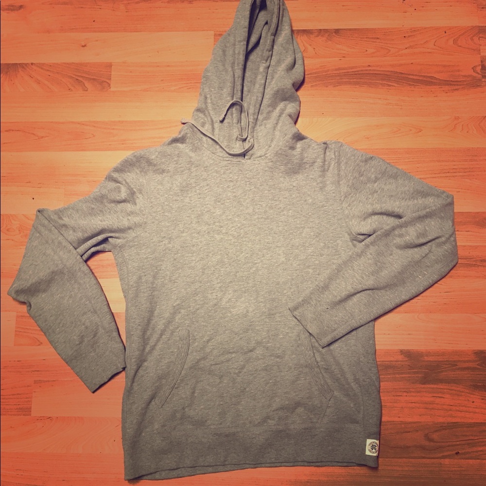 Reigning Champ Hoodie Grey Medium Lightweight